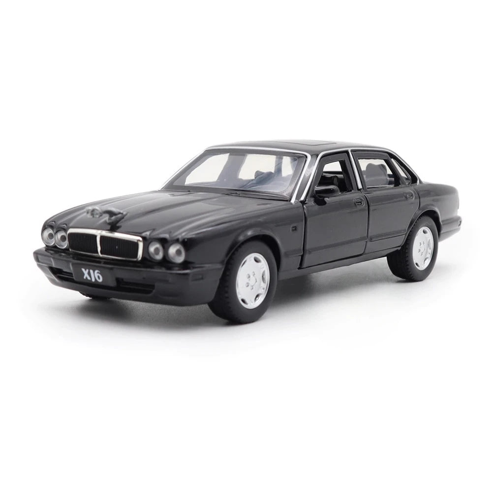 [TOY] 1:36 Jaguar 1990 XJ6 Black Model Car Die-Cast