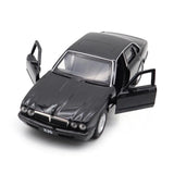 [TOY] 1:36 Jaguar 1990 XJ6 svart modellbil Die-Cast