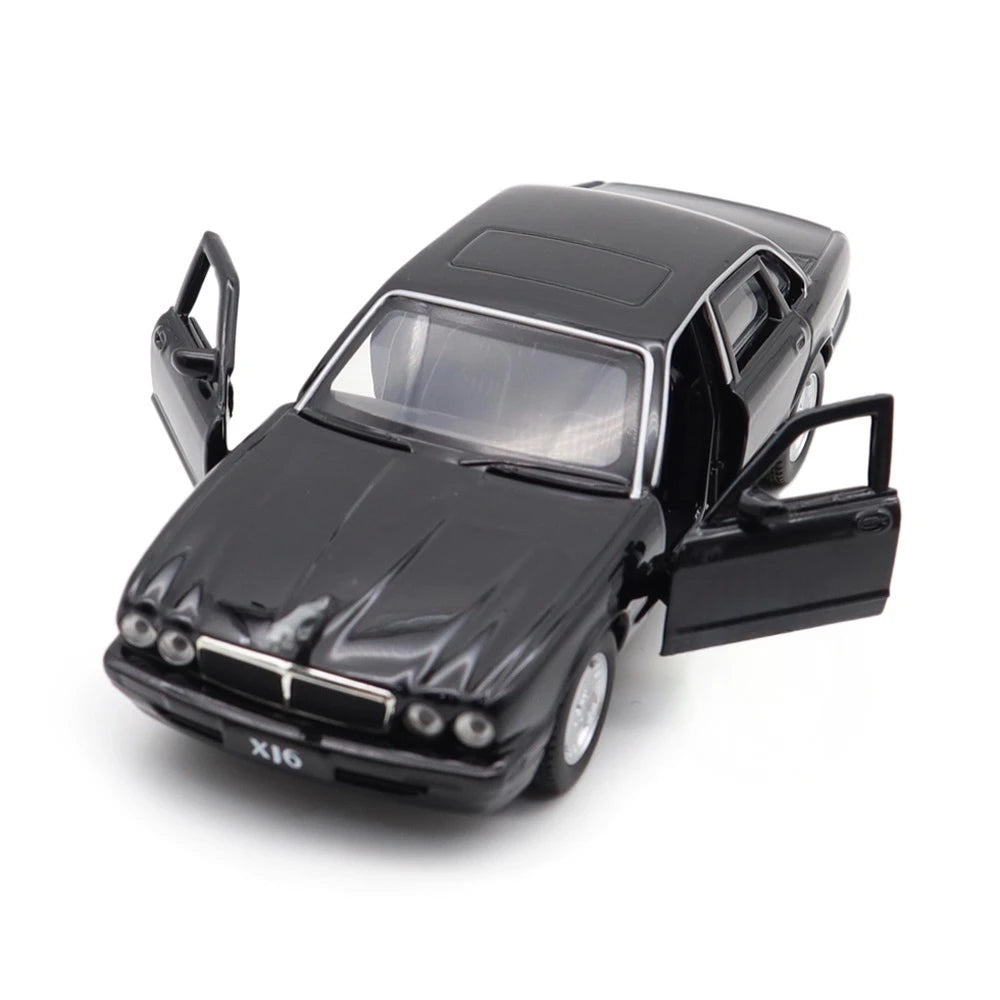 [TOY] 1:36 Jaguar 1990 XJ6 Black Model Car Die-Cast