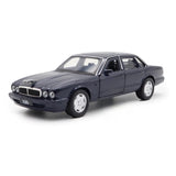 [TOY] 1:36 Jaguar 1990 XJ6 blå modellbil Die-Cast