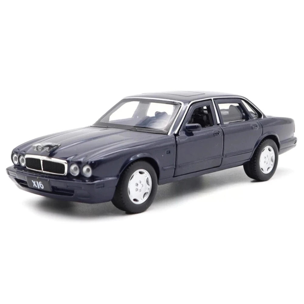 [TOY] 1:36 Jaguar 1990 XJ6 Blue Model Car Die-Cast