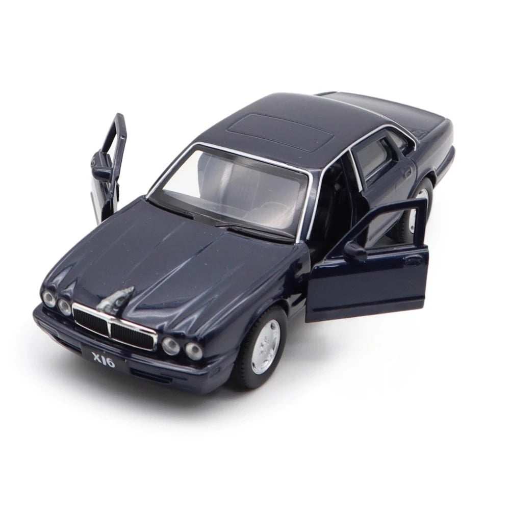 [TOY] 1:36 Jaguar 1990 XJ6 Blue Model Car Die-Cast
