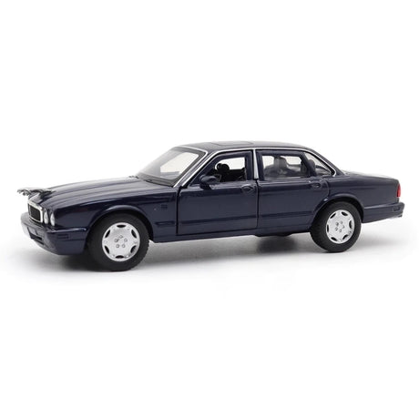 [TOY] 1:36 Jaguar 1990 XJ6 blå modellbil Die-Cast