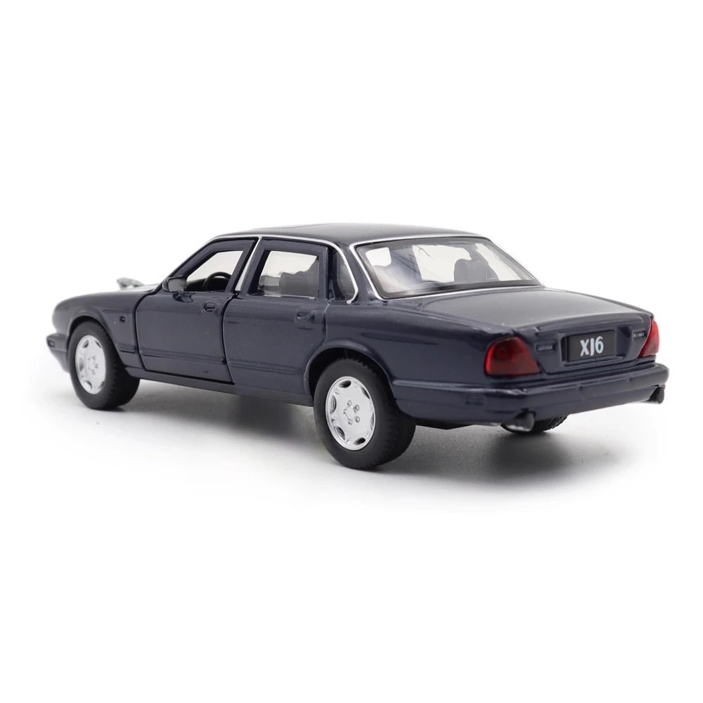 [TOY] 1:36 Jaguar 1990 XJ6 Blue Model Car Die-Cast