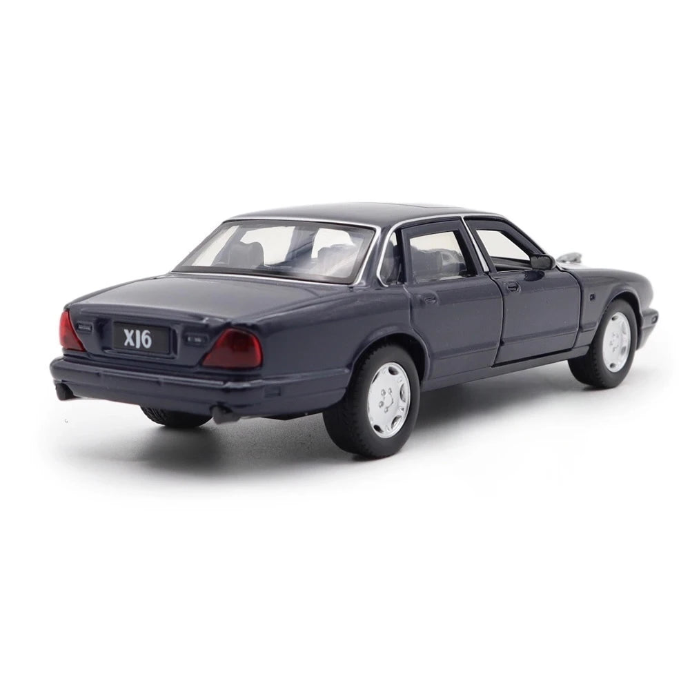 [TOY] 1:36 Jaguar 1990 XJ6 Blue Model Car Die-Cast