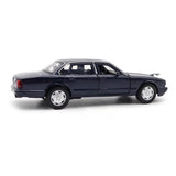 [TOY] 1:36 Jaguar 1990 XJ6 blå modellbil Die-Cast