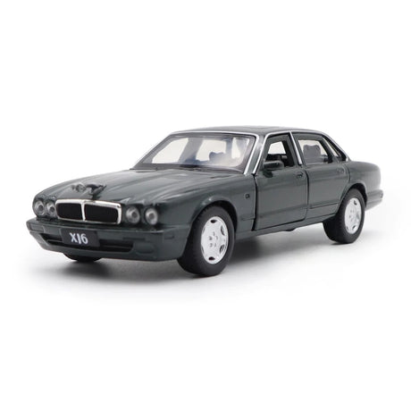 [TOY] 1:36 Jaguar 1990 XJ6 grön modellbil Die-Cast