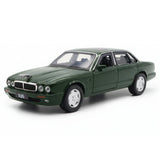 [TOY] 1:36 Jaguar 1990 XJ6 grön modellbil Die-Cast