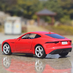 [TOY] 1:36 Jaguar 2017 F-Type R-Dynamic Red Model Car Die-Cast
