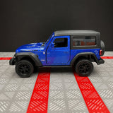 Jeep 2018 Wrangler Rubicon 블루 1:36 – 다이캐스트 디스플레이 모델 다이캐스트
