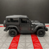 Jeep 2018 Wrangler Rubicon 무광 블랙 1:36 – 다이캐스트 디스플레이 모델 다이캐스트