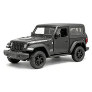 Jeep 2018 Wrangler Rubicon Matte 블랙 1:36 – 전시용 다이캐스트 미니카