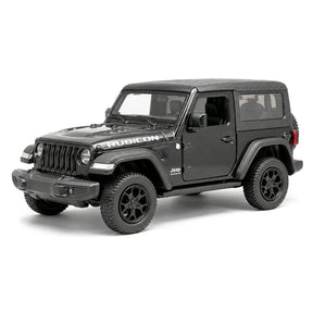 Jeep 2018 Wrangler Rubicon 무광 블랙 1:36 – 다이캐스트 디스플레이 모델 다이캐스트