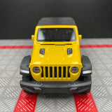 Jeep 2018 Wrangler Rubicon 옐로우 1:36 – 다이캐스트 디스플레이 모델 다이캐스트
