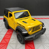 Jeep 2018 Wrangler Rubicon 옐로우 1:36 – 다이캐스트 디스플레이 모델 다이캐스트