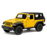 Jeep 2018 Wrangler Rubicon 옐로우 1:36 – 다이캐스트 디스플레이 모델 다이캐스트