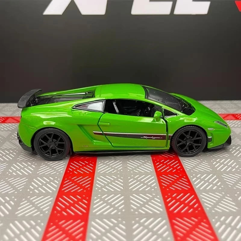 [TOY] 1:36 Lamborghini 2008 Gallardo LP560-4 Green Model Car Die-Cast