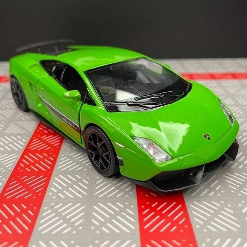 [TOY] 1:36 Lamborghini 2008 Gallardo LP560-4 Green Model Car Die-Cast