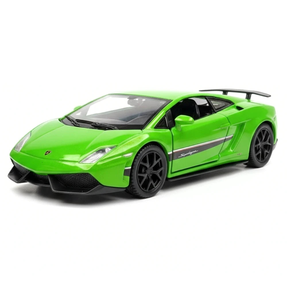 [TOY] 1:36 Lamborghini 2008 Gallardo LP560-4 Green Model Car Die-Cast