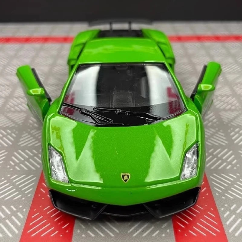 [TOY] 1:36 Lamborghini 2008 Gallardo LP560-4 Green Model Car Die-Cast