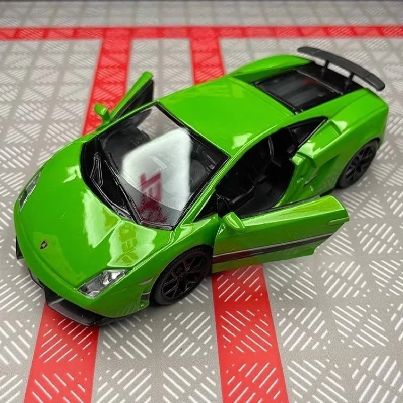 [TOY] 1:36 Lamborghini 2008 Gallardo LP560-4 Green Model Car Die-Cast