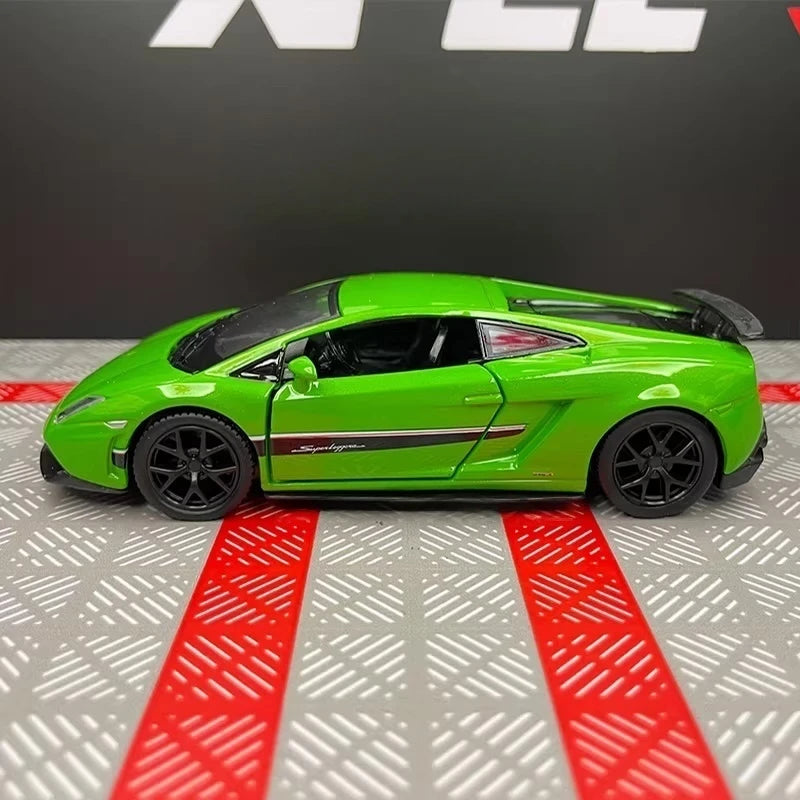 [TOY] 1:36 Lamborghini 2008 Gallardo LP560-4 Green Model Car Die-Cast