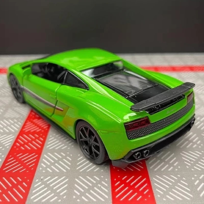 [TOY] 1:36 Lamborghini 2008 Gallardo LP560-4 Green Model Car Die-Cast