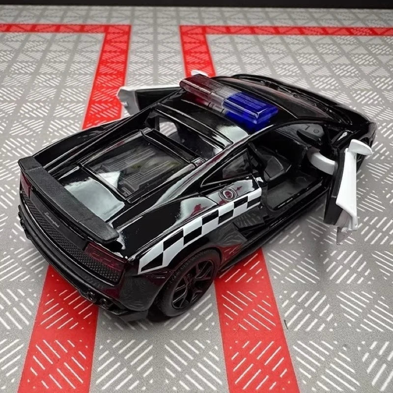 [TOY] 1:36 Lamborghini 2008 Gallardo LP560-4 Police Model Car Die-Cast