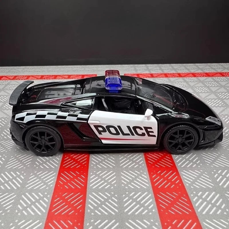 [TOY] 1:36 Lamborghini 2008 Gallardo LP560-4 Police Model Car Die-Cast