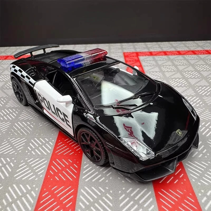 [TOY] 1:36 Lamborghini 2008 Gallardo LP560-4 Police Model Car Die-Cast