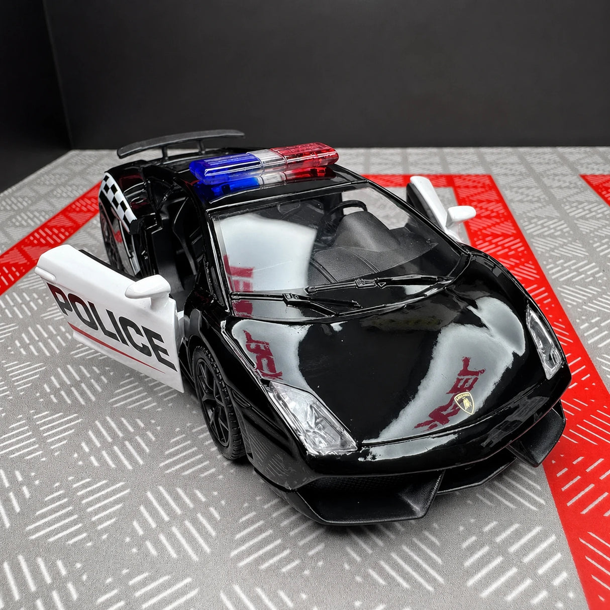 Lamborghini 2008 Gallardo LP560-4 Police 1:36 – Diecast Display Model Die-Cast