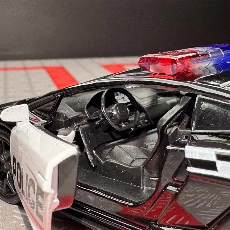 [TOY] 1:36 Lamborghini 2008 Gallardo LP560-4 Police Model Car Die-Cast