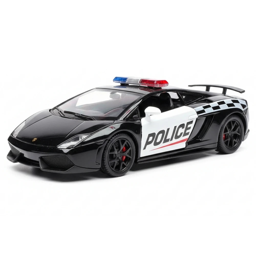 [TOY] 1:36 Lamborghini 2008 Gallardo LP560-4 Police Model Car Die-Cast
