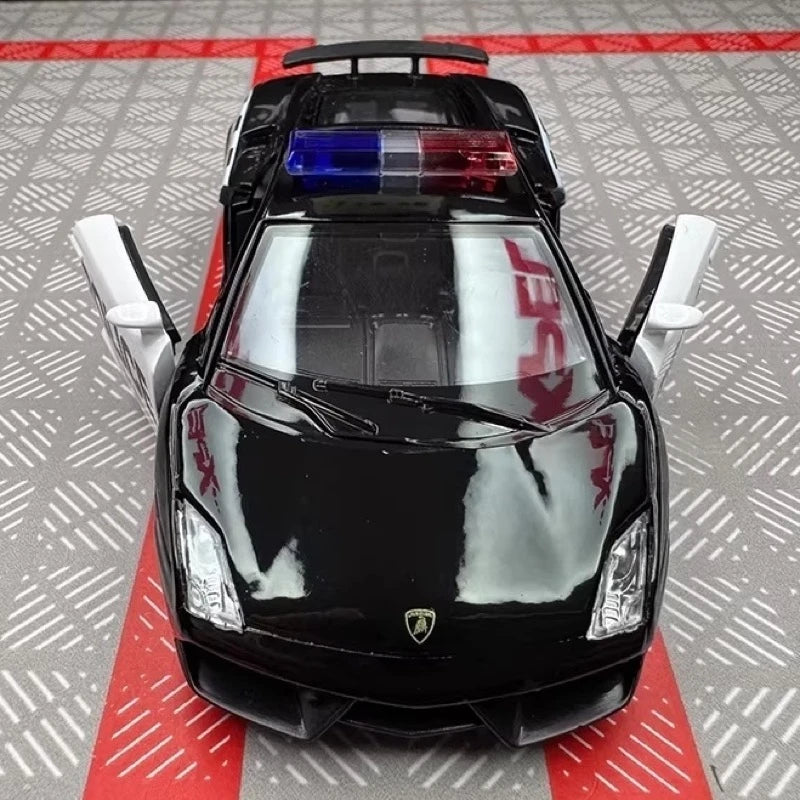 [TOY] 1:36 Lamborghini 2008 Gallardo LP560-4 Police Model Car Die-Cast