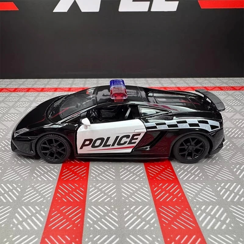[TOY] 1:36 Lamborghini 2008 Gallardo LP560-4 Police Model Car Die-Cast