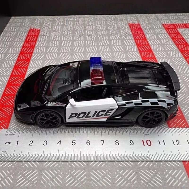 [TOY] 1:36 Lamborghini 2008 Gallardo LP560-4 Police Model Car Die-Cast