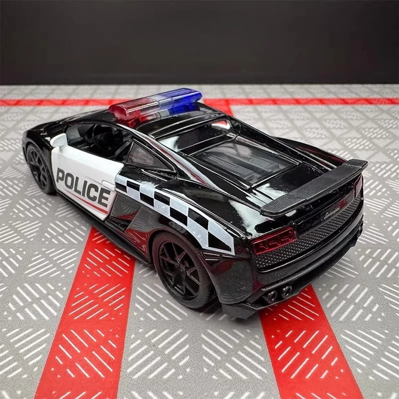 [TOY] 1:36 Lamborghini 2008 Gallardo LP560-4 Police Model Car Die-Cast