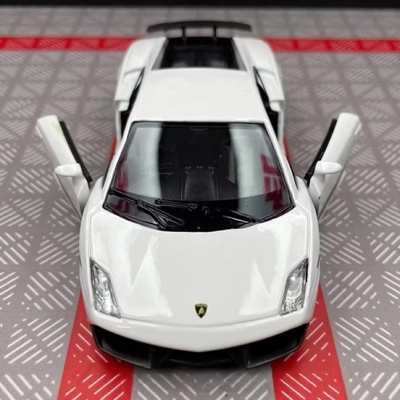 [TOY] 1:36 Lamborghini 2008 Gallardo LP560-4 White Model Car Die-Cast