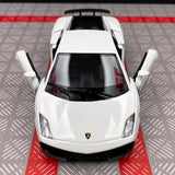 [TOY] 1:36 Lamborghini 2008 Gallardo LP560-4 ホワイト モデルカー Die-Cast