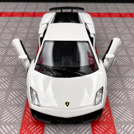[TOY] 1:36 Lamborghini 2008 Gallardo LP560-4 White Model Car Die-Cast