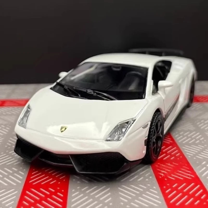 [TOY] 1:36 Lamborghini 2008 Gallardo LP560-4 White Model Car Die-Cast