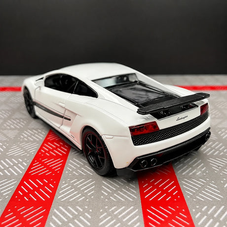 [TOY] 1:36 Lamborghini 2008 Gallardo LP560-4 White Model Car Die-Cast
