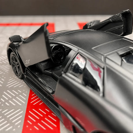 [TOY] 1:36 Lamborghini 2009 Murcielago LP670–4 Black Model Car Die-Cast
