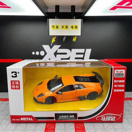 [TOY] 1:36 Lamborghini 2009 Murcielago LP670-4 Orange Model Car Die-Cast