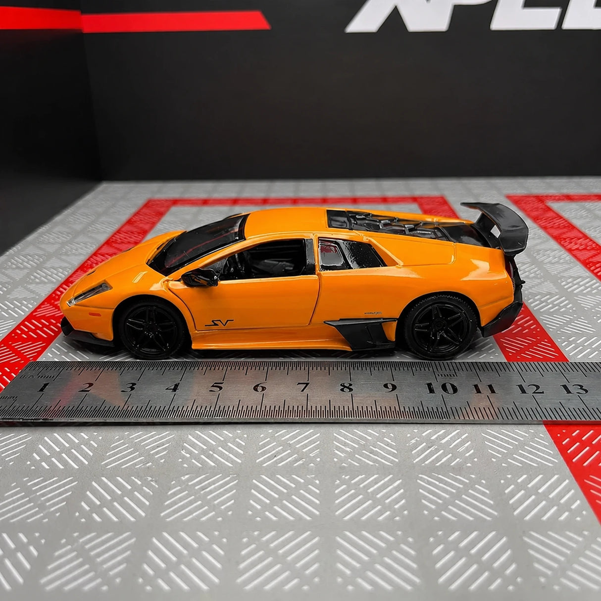 Lamborghini 2009 Murcielago LP670-4 Orange 1:36 – Diecast Display Model Die-Cast