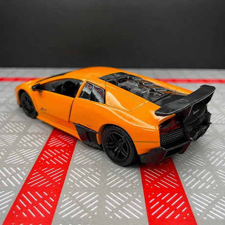 [TOY] 1:36 Lamborghini 2009 Murcielago LP670-4 Orange Model Car Die-Cast