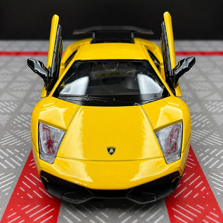 [TOY] 1:36 Lamborghini 2009 Murcielago LP670-4 Yellow Model Car Die-Cast