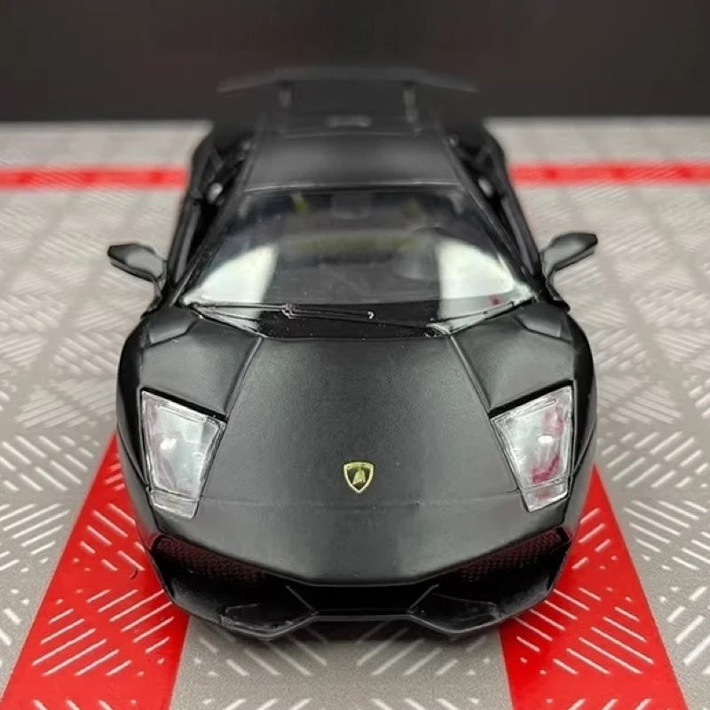 [TOY] 1:36 Lamborghini 2009 Murcielago LP670–4 Black Model Car Die-Cast