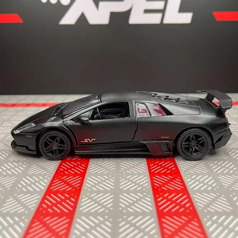 [TOY] 1:36 Lamborghini 2009 Murcielago LP670–4 Black Model Car Die-Cast