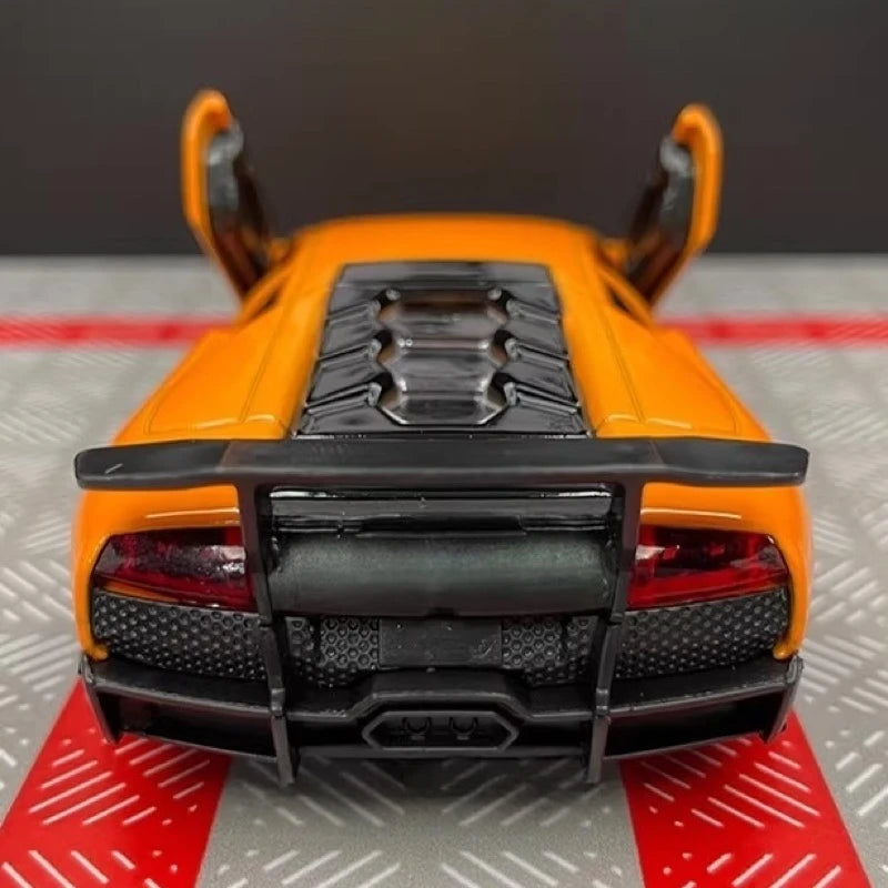 [TOY] 1:36 Lamborghini 2009 Murcielago LP670-4 Orange Model Car Die-Cast